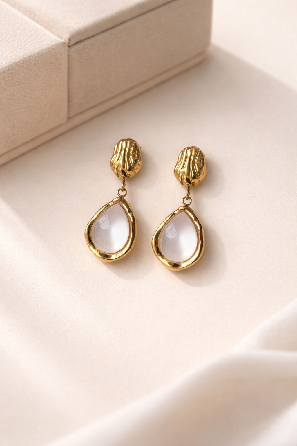Silken Drop Earrings