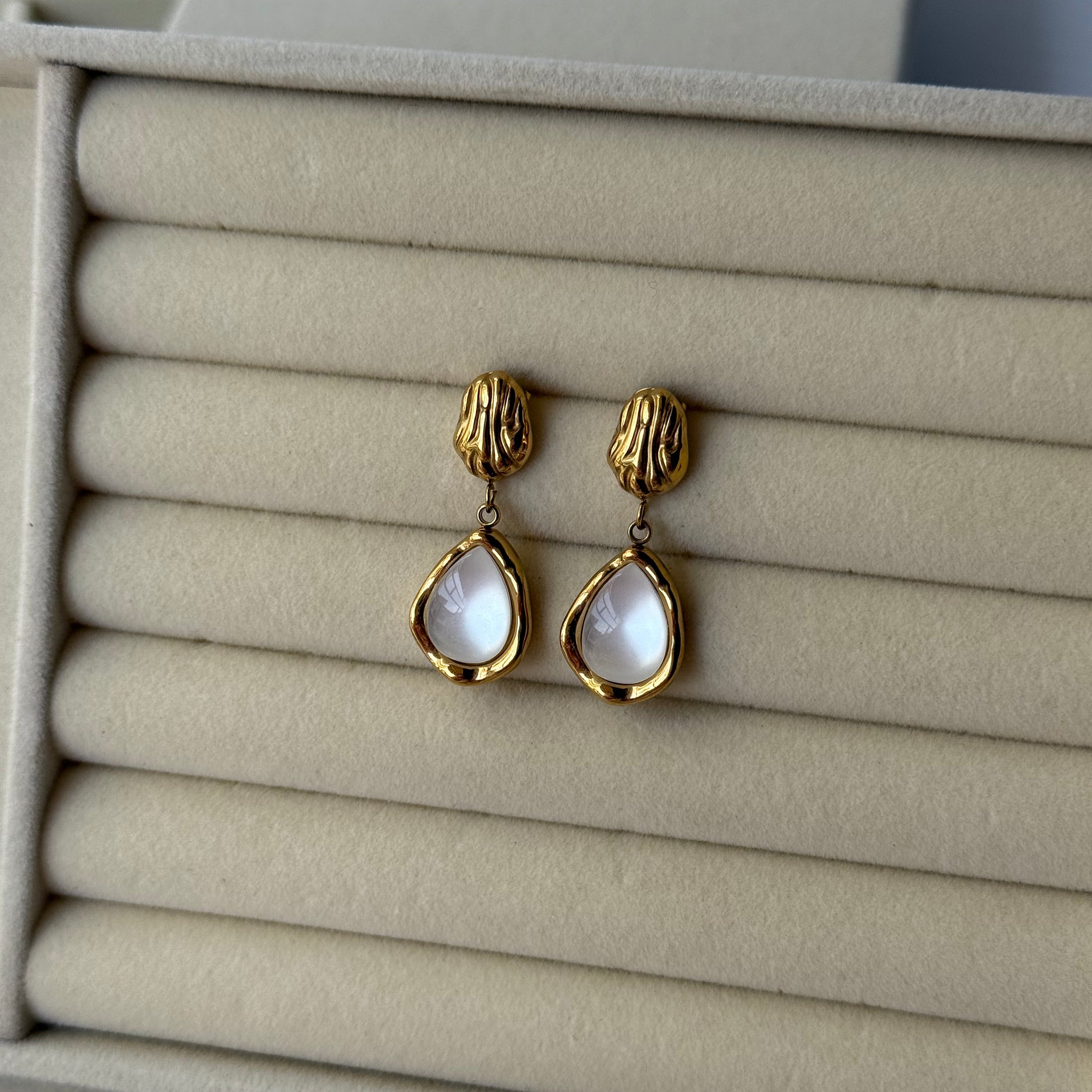 Silken Drop Earrings