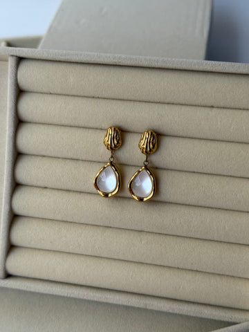 Silken Drop Earrings