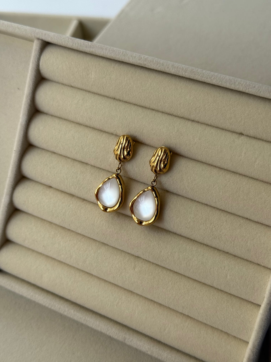 Silken Drop Earrings