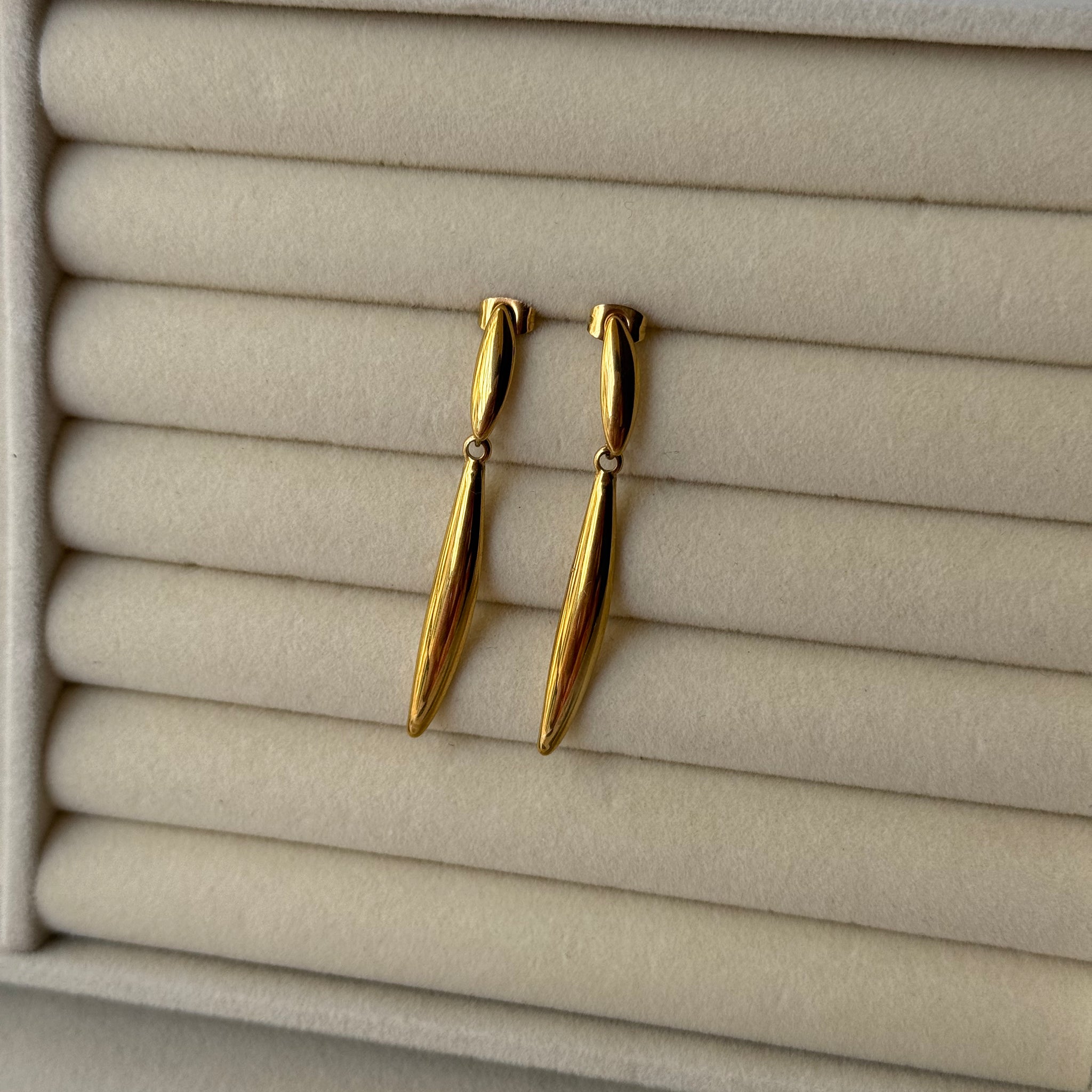 Golden Drizzle Earrings