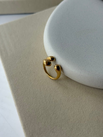 Gold Drip Ring