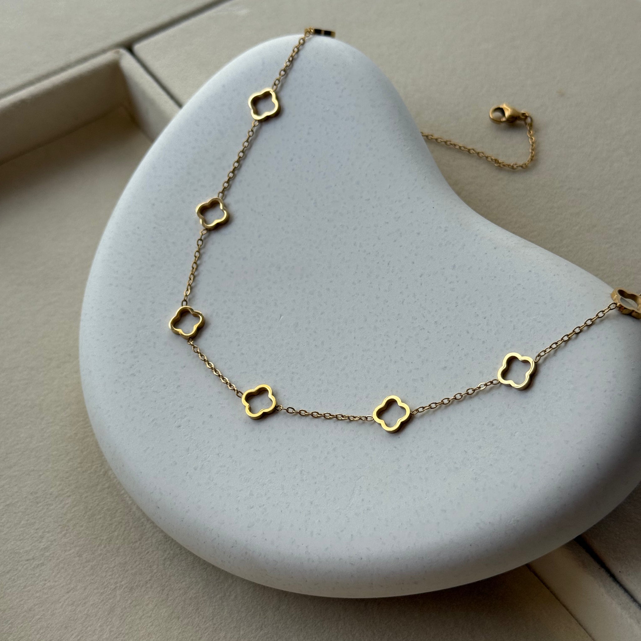 Clover Link Necklace