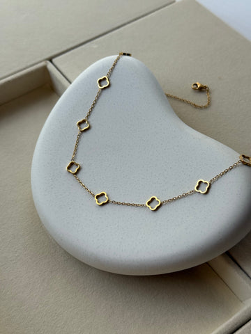 Clover Link Necklace