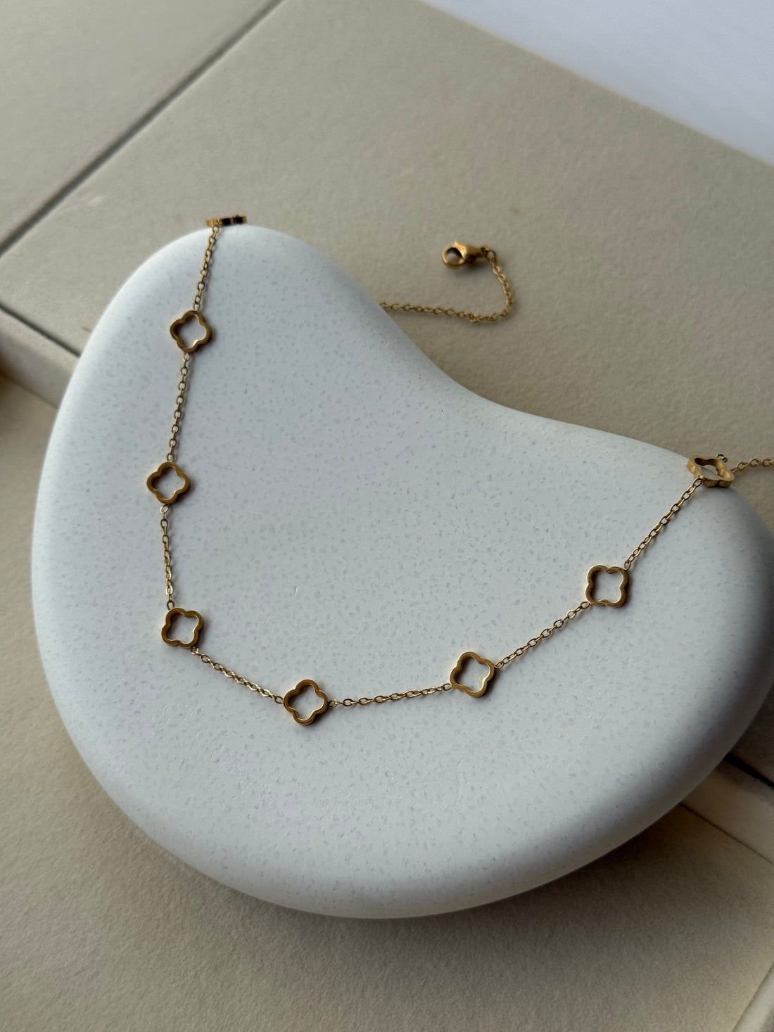 Clover Link Necklace