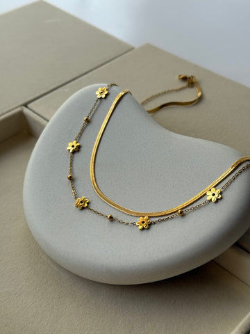 Golden Petal Chain