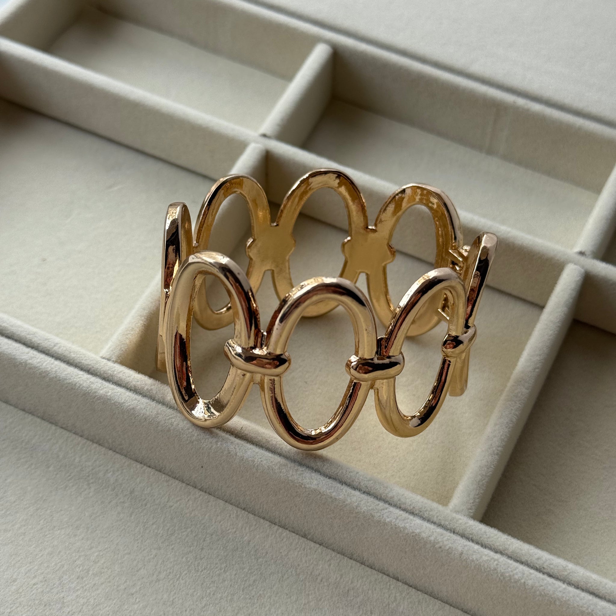 Seraphine Circle Bangle  Bracelet