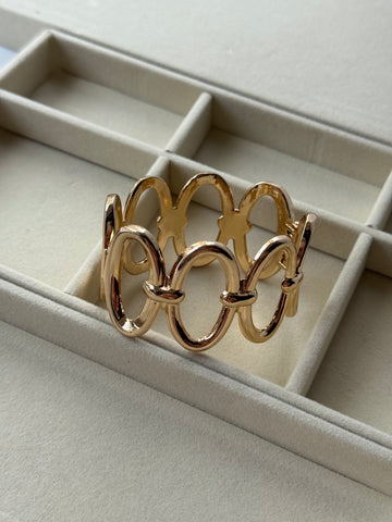 Seraphine Circle Bangle  Bracelet