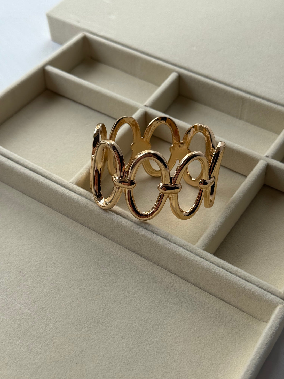 Seraphine Circle Bangle  Bracelet