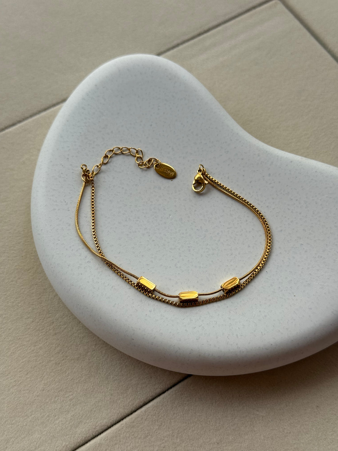 TriBar Dual-Link Bracelet