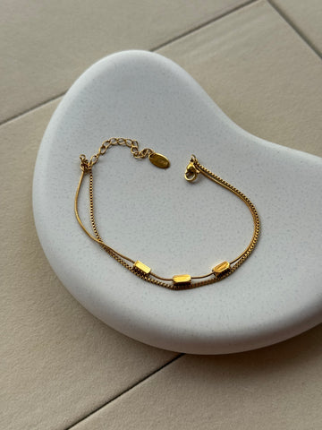 TriBar Dual-Link Bracelet