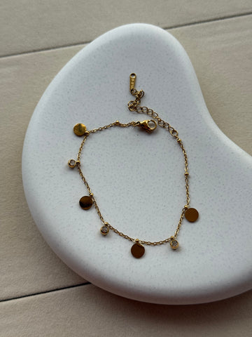 Luna Disc Bracelet