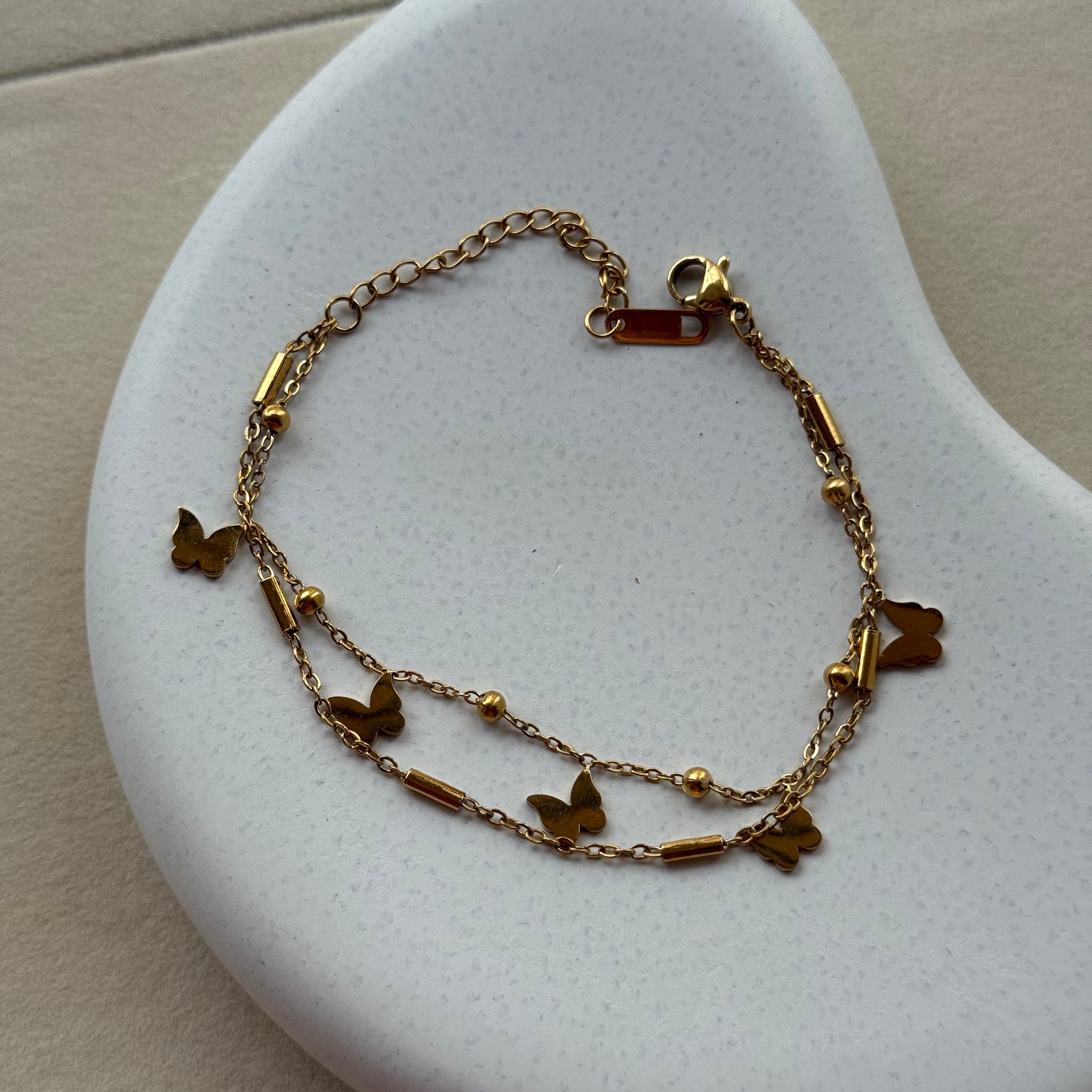 Butterfly Charm Bracelet