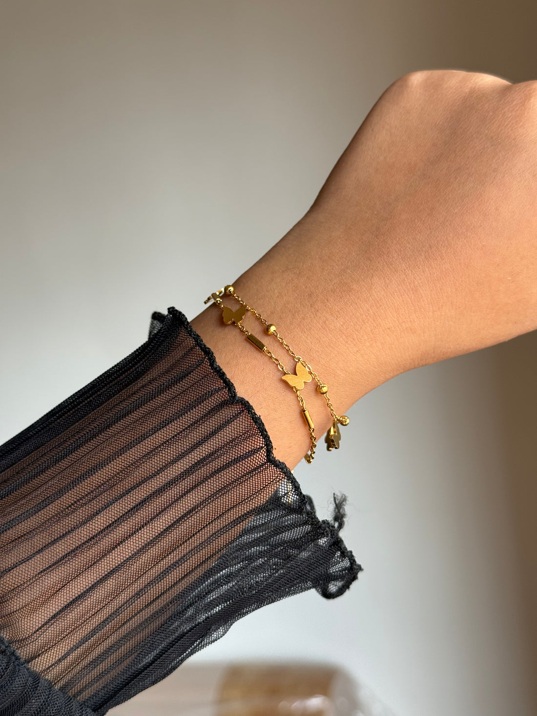 Butterfly Charm Bracelet